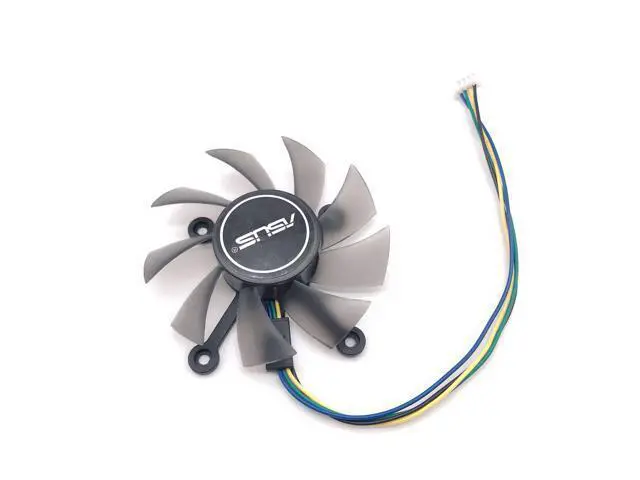 Alt view image 2 of 6 - For ASUS GTX 550TI 750 460 560 6670 6850 7770 7850 Graphics Fan FirstD FD8015U12D