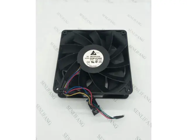 Alt view image 2 of 4 - original PFM1412DE 14cm 14038 140x140x38mm DC12V 5.04A Server cooler large air volume supercharged cooling fan