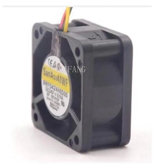 Main image of 9WF0424H6D05 4020 DC 24V 0.11A 3-P axial cooling fan waterproof