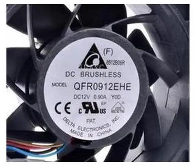 Main image of Original QFR0912EHE 9cm 9038 92x92x38mm 12V 0.90A server large air volume cooling fan