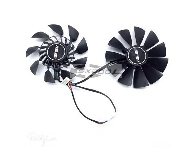 Alt view image 2 of 4 - New Original for ASUS GTX780/780TI R9280/290/280X/290X FD10015H12S T129215SU Graphics Dual Fan