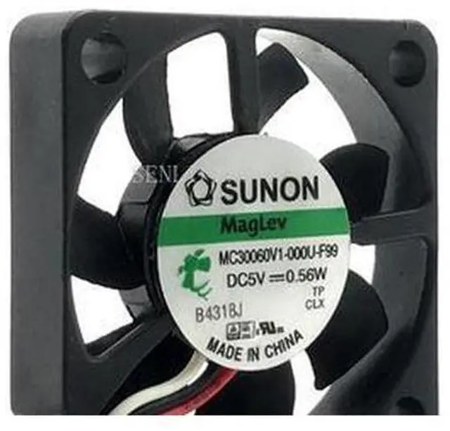 Main image of MC30060V1-000U-F99 DC 5V 0.56W 30x30x6mm 3-Wire Server Cooler Fan