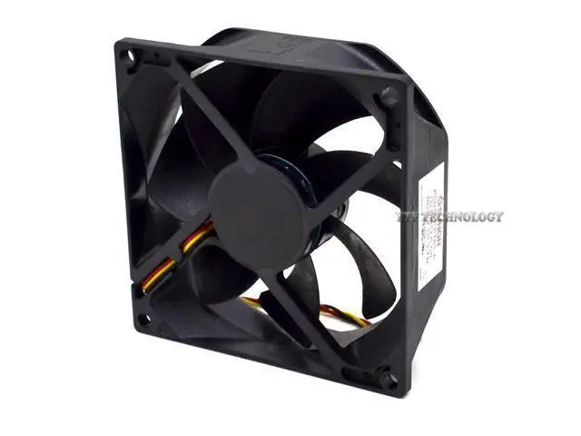 Alt view image 3 of 6 - PSD1285PTB1-A (2).B3452.R.GN DC 12V 3.7W 3-wire 3-pin connector 80mm 85x85X25mm Server Square fan