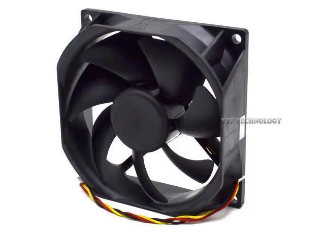 Alt view image 4 of 6 - PSD1285PTB1-A (2).B3452.R.GN DC 12V 3.7W 3-wire 3-pin connector 80mm 85x85X25mm Server Square fan