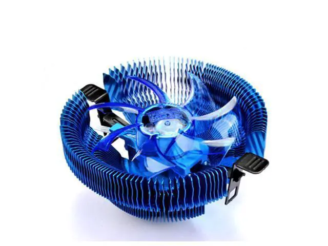 Alt view image 2 of 3 - Overclocking three bluebird 4 smart version cpu radiator 4 pin silence led light desktop computer cpu fan
