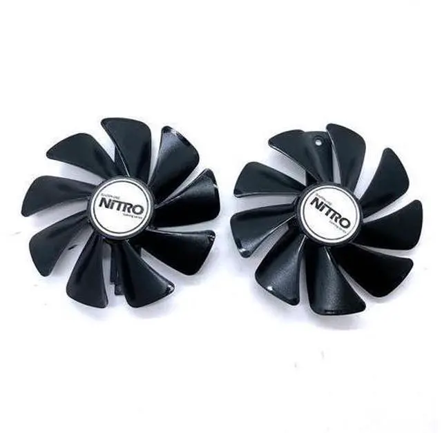 Alt view image 5 of 6 - For Sapphire RX 580 RX570 RX480 RX470 Platinum / Ultra Platinum / Overseas Version CF1015H12D Fan