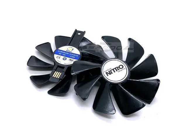 Alt view image 4 of 6 - For Sapphire RX 580 RX570 RX480 RX470 Platinum / Ultra Platinum / Overseas Version CF1015H12D Fan