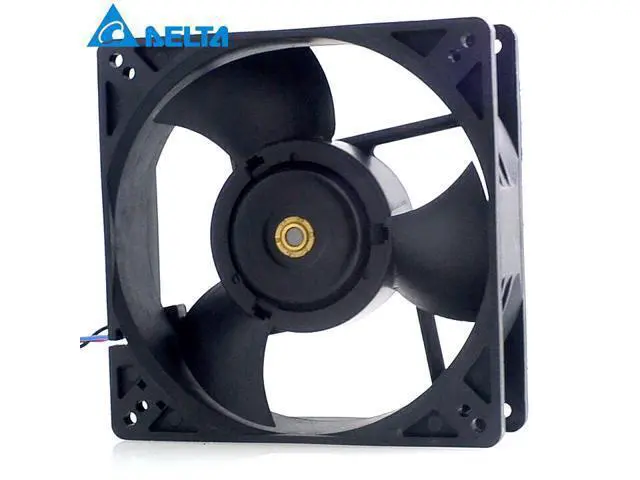 Alt view image 2 of 6 - Delta 12738 12.7CM inverter device fan 24V 1.38A EFB1324SHE-FOO 127*127*38mm
