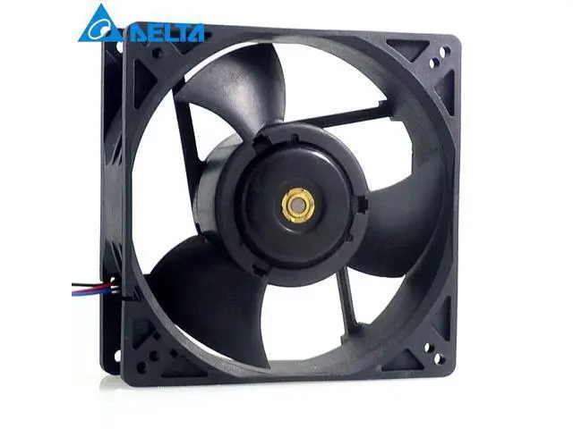 Alt view image 4 of 6 - Delta 12738 12.7CM inverter device fan 24V 1.38A EFB1324SHE-FOO 127*127*38mm