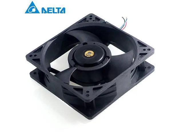 Alt view image 6 of 6 - Delta 12738 12.7CM inverter device fan 24V 1.38A EFB1324SHE-FOO 127*127*38mm