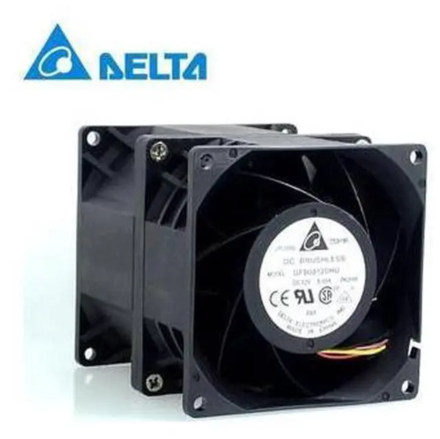 Main image of New 8cm high speed car booster fan violence in 8090 12V 5.88A GFB0812DHU for Delta 80*80*90mm