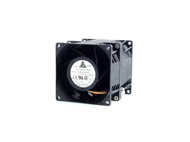 Alt view image 2 of 6 - New 8cm high speed car booster fan violence in 8090 12V 5.88A GFB0812DHU for Delta 80*80*90mm