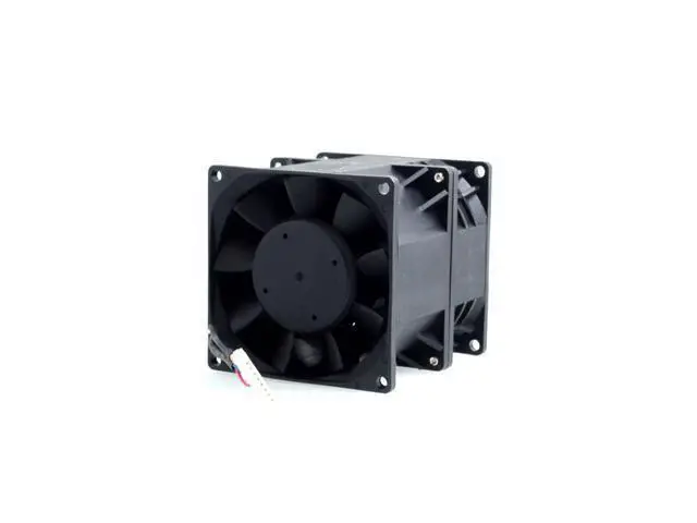 Alt view image 3 of 6 - New 8cm high speed car booster fan violence in 8090 12V 5.88A GFB0812DHU for Delta 80*80*90mm