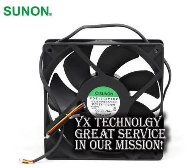 Main image of SUNON KDE1212PTB2 12025 12V 2.6W three line stall warning fan 120*120*25mm