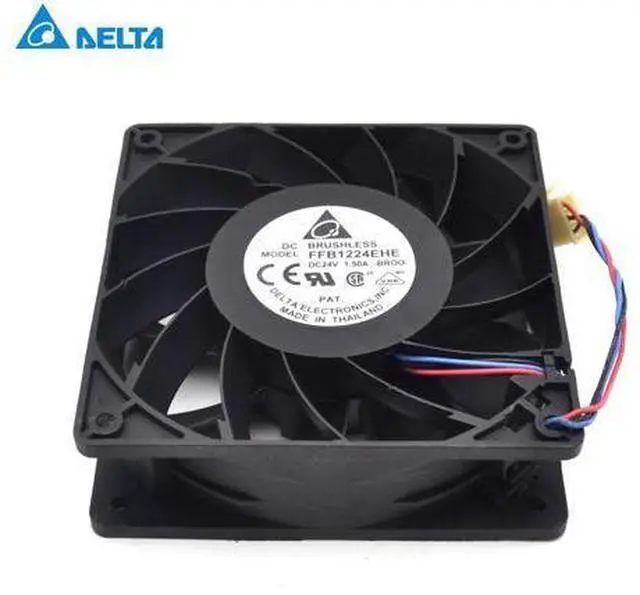 Main image of Delta FFB1224EHE-BROO 12038 24V 1.5A with connector converter fan