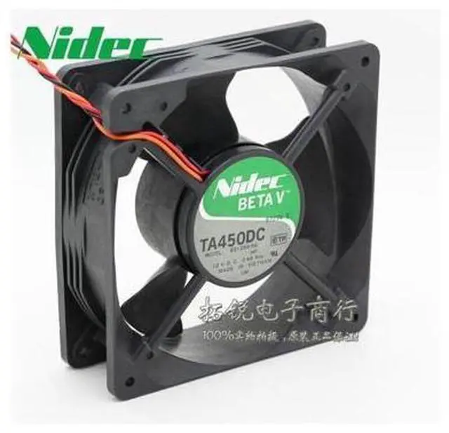Main image of Nidec New Original TA450DC B31256-56 12038 12CM 12V 0.49A winds fan 120*120*38mm
