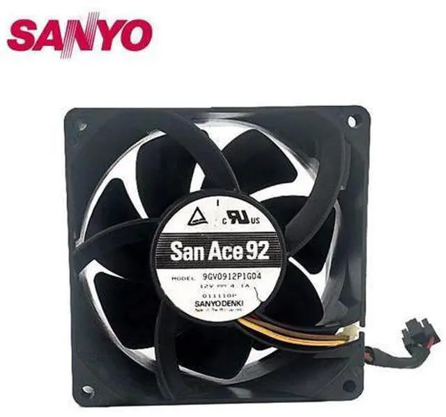 Main image of New 9038 9cm motorcycle modified car booster fan violence 4.1A 12V 9GV0912P1G04 90*90*38mm