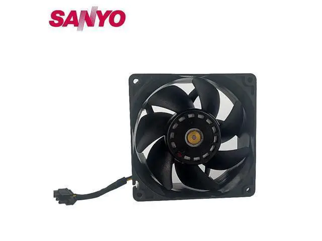 Alt view image 2 of 2 - New 9038 9cm motorcycle modified car booster fan violence 4.1A 12V 9GV0912P1G04 90*90*38mm