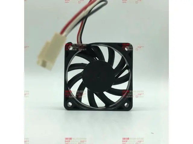 Alt view image 2 of 2 - AVC F6010B12HH Server Cooling Fan DC 12V 0.19A 60x60x10mm 3-wire