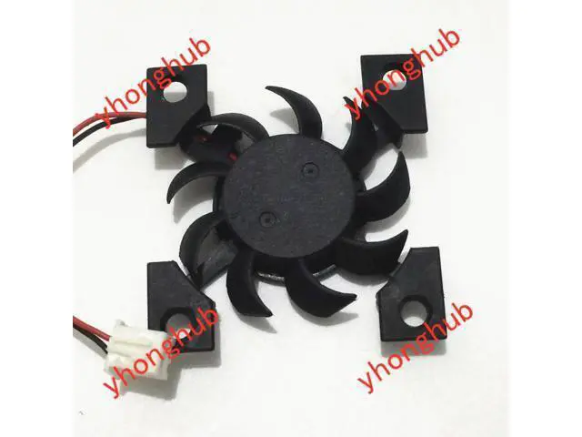 Alt view image 2 of 4 - ADDA AP4512MX-G90 DC 12V 0.06A 45x45x8mm 2 wire Server Cooling Fan