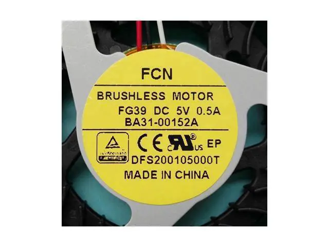 Alt view image 2 of 3 - New original cpu fan for SAMSUNG DFS200105000T FG39 DC5V 0.5A BA31-00152A cooling fan cooler