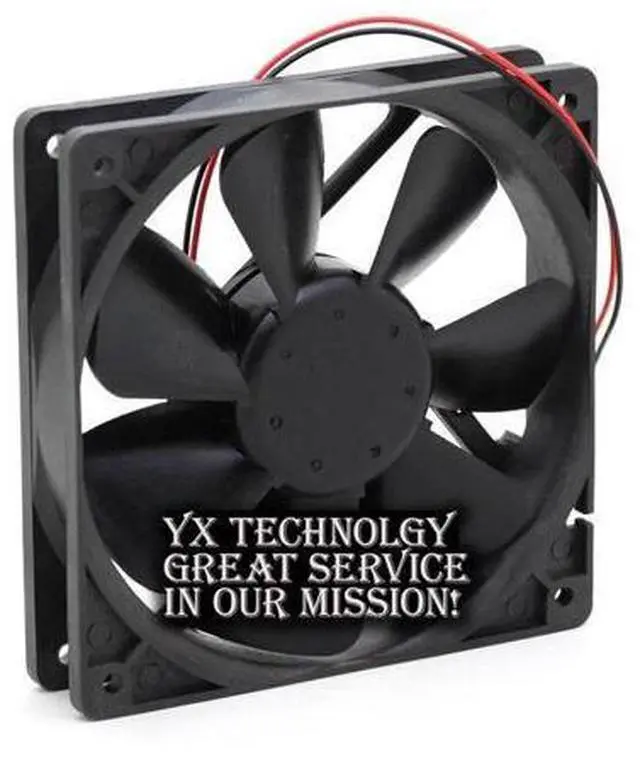 Main image of Delta New WFC1212B 12cm 12025 DC12V 0.44A thermostat double ball silent case fan for 120*120*25mm