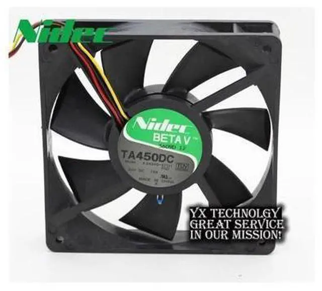 Main image of Nidec TA450DC A34349-57G1 12cm 12025 24V 0.15A double ball bearing 3-wire fans for nidec