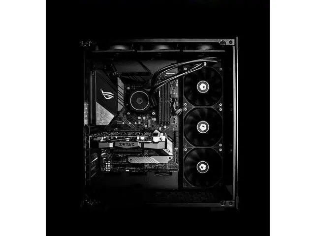 Alt view image 3 of 7 - NEW ID-COOLING XF-12025-SD-K 4 Pin 120mm Desktop Chassis Fan DC 12V Computer PC Case PWM Cooling Cooler Fan Professional water cooling and air cooling