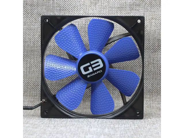 Alt view image 2 of 6 - GOIF FAN ZG3-140C 14 cm 12V 0.1A 14025 3-wire computer case cooling fan