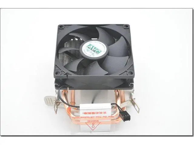 Alt view image 2 of 7 - New dual copper tube temperature control mute cpu fan for AMD AMD FM2 AM2 AM3 AM4 Intel 775 1150 1200 multi-platform CPU cooler Gray