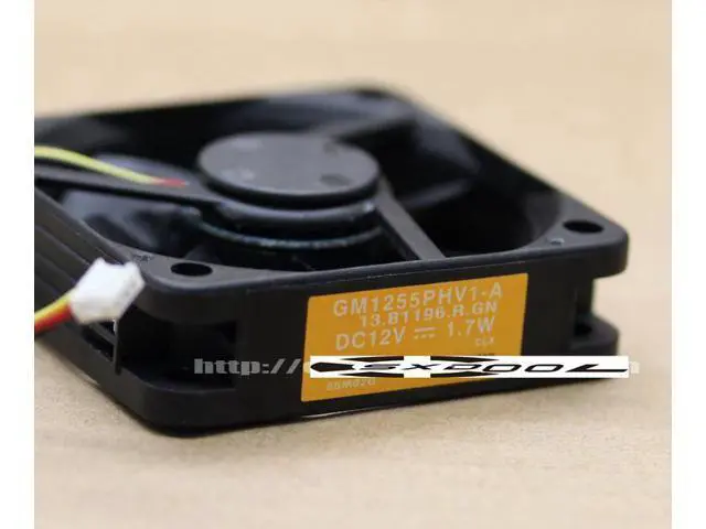 Alt view image 3 of 3 - New original SUNON GM1255PHV1-A 12V 1.7W 5515 55mm x 15mm 3-wire 3-pin for BenQ Optoma projector equipment cooling fan