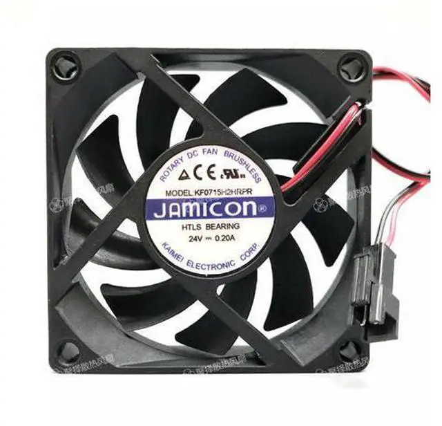 Main image of Original JAMICON 24V 0.20A KF0715H2HRPR 7CM 7015 inverter cooling fan