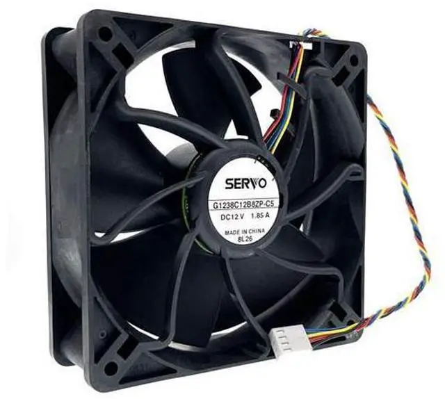 Main image of G1238C12B8ZP-C5 High Speed CFM Airflow Cooling Fan,12038 120mm 120X120X38mm for SERVO 12V 1.85A 12038 S7 S9 6300RPM
