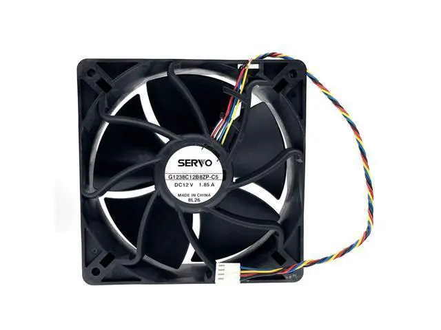 Alt view image 2 of 4 - G1238C12B8ZP-C5 High Speed CFM Airflow Cooling Fan,12038 120mm 120X120X38mm for SERVO 12V 1.85A 12038 S7 S9 6300RPM