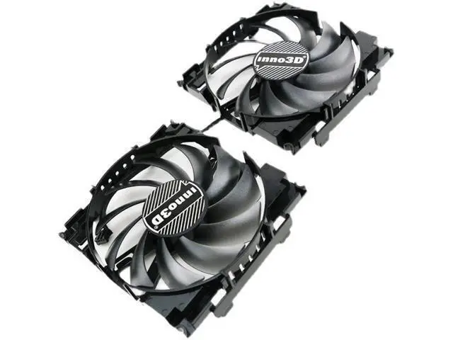 Alt view image 5 of 5 - (A Pair)Inno3D GTX 960/970/1060 Game Extreme OC version graphics card cooling fan CF-12915S DC 12V 4-wire