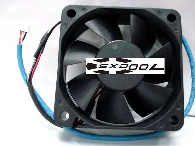 Alt view image 2 of 4 - Original Y.S.TECH FD1260020MB 6CM 6020 Dual Balls bearing DC12V 0.11A DC Fan with 3 Wires 3 Pins Connector