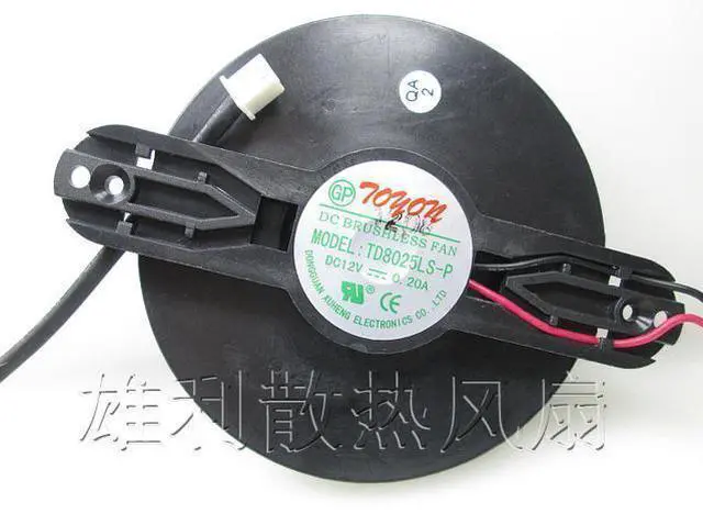 Main image of Original GP TOYON TD8025LS-P 12V 0.20A silent cooling fan for induction cooker humidifier small appliance cooling fan parts