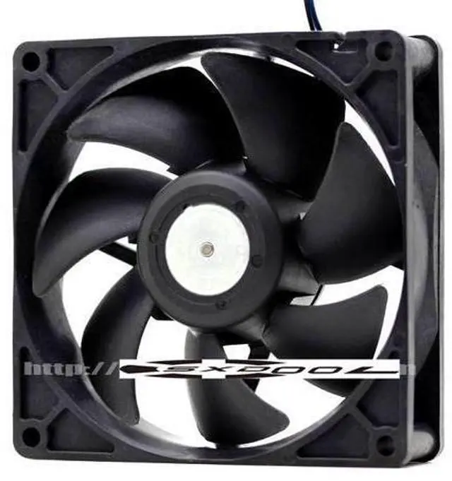 Alt view image 4 of 5 - NIDEC UltraFlo 9cm projector fan U92T12MGB7-52 DC12V 0.18A (3wires 3pin version)