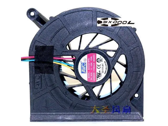 Alt view image 2 of 2 - AVC BASA0819R5U P009 5V 0.6A 4 Wires 4 Pins notebook fan vga cooler for Wistron P/N:23.10393.001 Rev.A