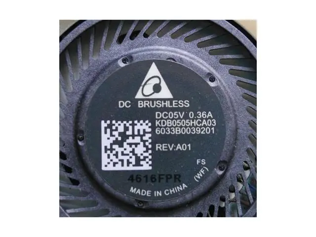 Alt view image 2 of 3 - New and Original CPU fan For HP Elite X2 1011 G1 CPU cooling fan cooler KDB0505HCA03 6033B0039201 793735-001