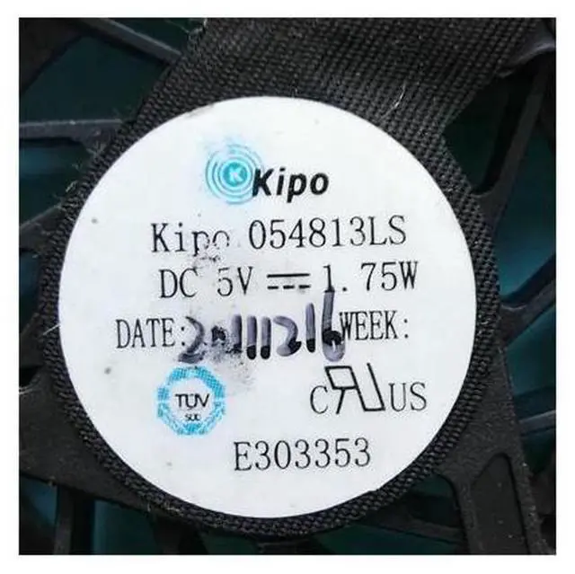 Main image of new original heatsink with fan for T621 T628 T400 SW8 V88 V86 laptop cpu cooling fan heatsink cooler radiator Kipo 054813LS