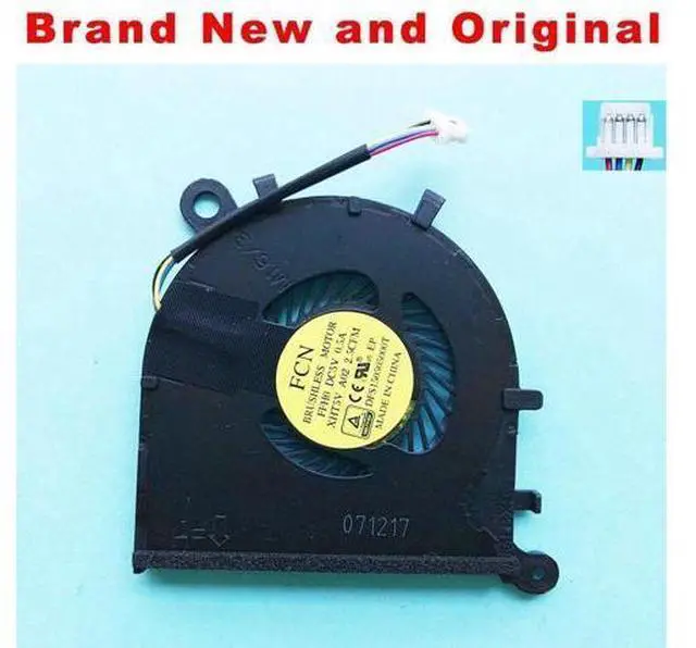 Main image of New Original cpu fan for Dell XPS 13 9343 9350 9360 laptop cpu cooling fan cooler DFS150505000T FFH0 0XHT5V XHT5V DC28000F2F0