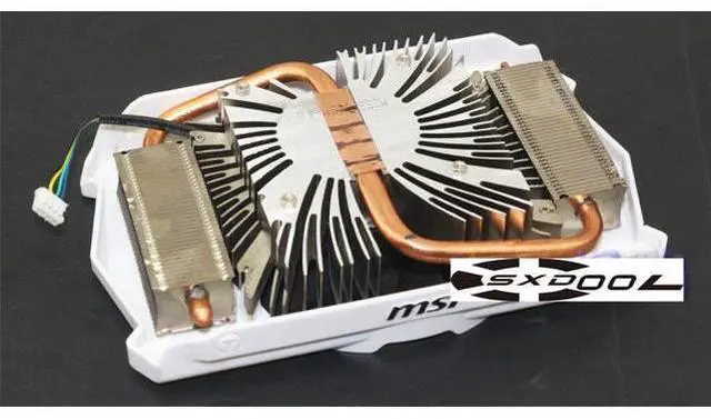 Main image of For MSI GTX 950 58*58mm 48*48mm hole pitch XY-D09015S graphics card radiator & fan (48mm)
