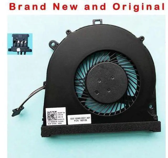 Main image of New Original CPU cooling for Dell Latitude 15 L3580 3580 E3580 Fan cpu fan cooler 0X6K70 X6K70 NS85A00-16E16 023.10080.0011