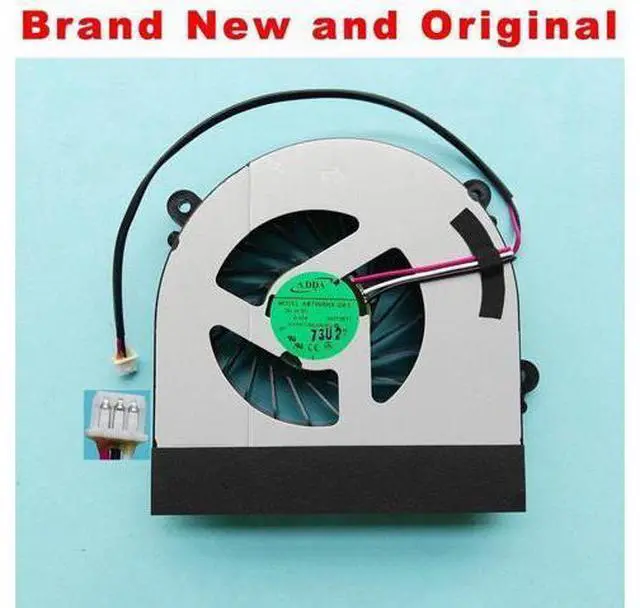Main image of Original Fan For Clevo W150 W150er W350 W350ETQ W370 W370ETQ W370SKQ K590S K660E cpu cooling fan AB7905HX-DE3 Radiator cooler
