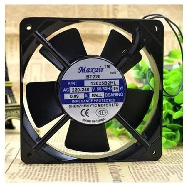 Main image of For Maxair BT \/ 220 12025B2HL 220V 12025 12cm Axial Fan AC Cooling Fan