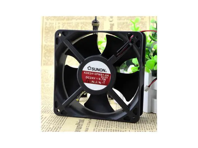 Alt view image 4 of 4 - For SUNON KDE2412PMB1-6A 12038 24V 6.7W 12CM Siemens inverter fan cooling fan