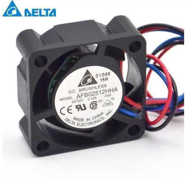 Main image of Delta fan AFB02512HHA 2.5CM12V 0.12A cooling Fan 2wire or 3wire For SUN 370-5126 V240 V210 P\/N:3705126-01 25x25x10 mm