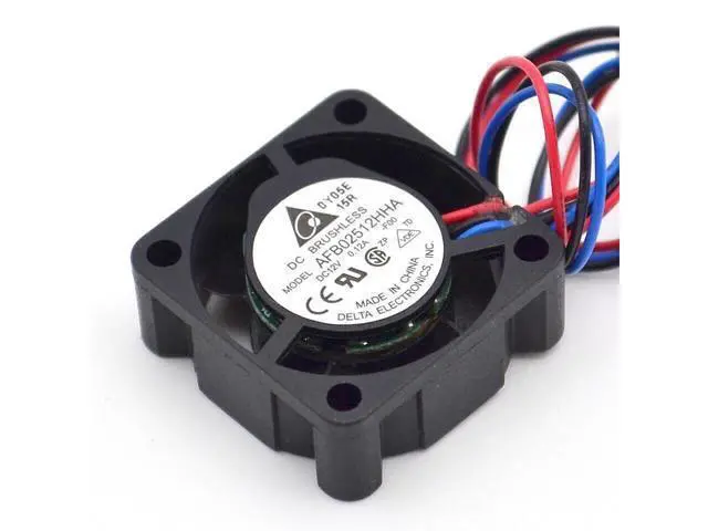 Alt view image 5 of 6 - Delta fan AFB02512HHA 2.5CM12V 0.12A cooling Fan 2wire or 3wire For SUN 370-5126 V240 V210 P\/N:3705126-01 25x25x10 mm