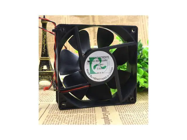 Alt view image 2 of 5 - For RUILIAN RDH1238B2 24V 0.60A 12CM 12038 Inverter fan cooling fan